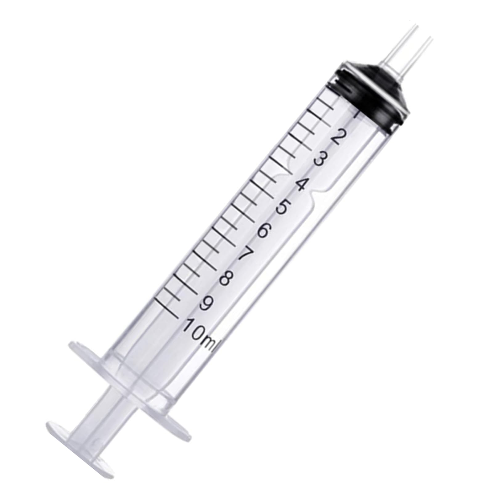 20 Pack 10ml Plastic Sterile Syringes for Science Labs, Liquids Measuring, Dispensing or Little Animals Feeding
