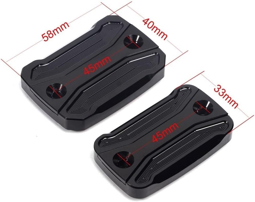 For CB1300 1997-2020 Motorcycle CNC Front Brake Master Cylinder Fluid Reservoir Cover Oil Cap(Gold)