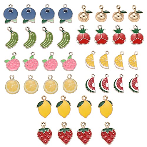 Breloques en alliage émaillé FASHEWELRY pendentifs mignons pour bijoux DIY