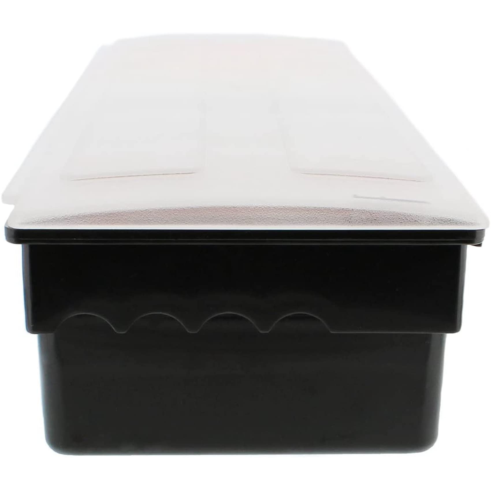 2X Eisgekühltes Gewürz, Das Behälter Gekühlte Garniertablett Bar für Hausarbeit Oder Restaurant Six Grid Seasoning Box Serviert