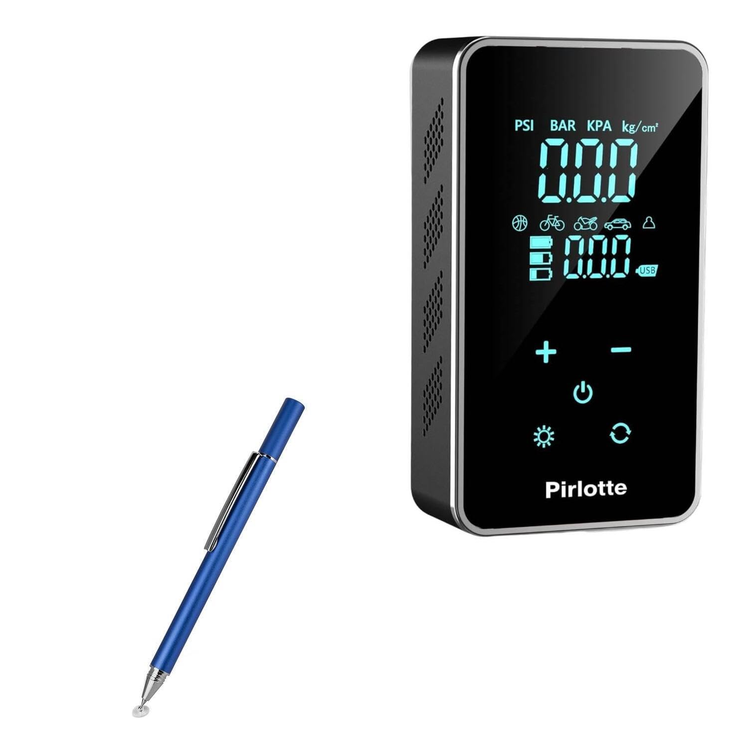 BoxWave Stylus Pen Compatible with Prilotte YX15 Pro Max - FineTouch Capacitive Stylus, Super Precise Stylus Pen - Lunar Blue