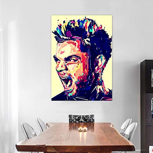 The Art Bundle Virat Kohli Exclusive Unframed Jumbo Big Poster Vinyl Wall Sticker Wall Decals and Paintings Collection to Grace Any Place (3m Vinyl 24 x 36 inches)