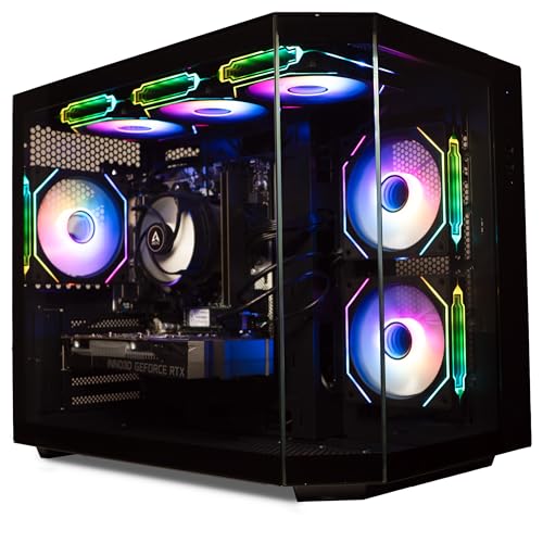 ionz Gaming PC - Desktop computer, Ryzen 5 5500, Nvidia RTX 3050, 16GB RAM, 500GB NVMe SSD, Windows 11, 500W 80+ PSU - Apex Black ionz Gaming PC - Desktop computer, Ryzen 5 5500, Nvidia RTX 3050, 16GB RAM, 500GB NVMe SSD, Windows 11, 500W 80+ PSU - Apex Black