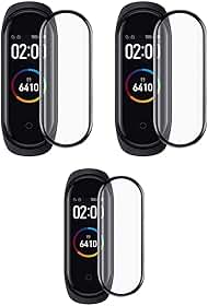 Kit 3 Películas Protetoras 5D 9D para Xiaomi Band 9