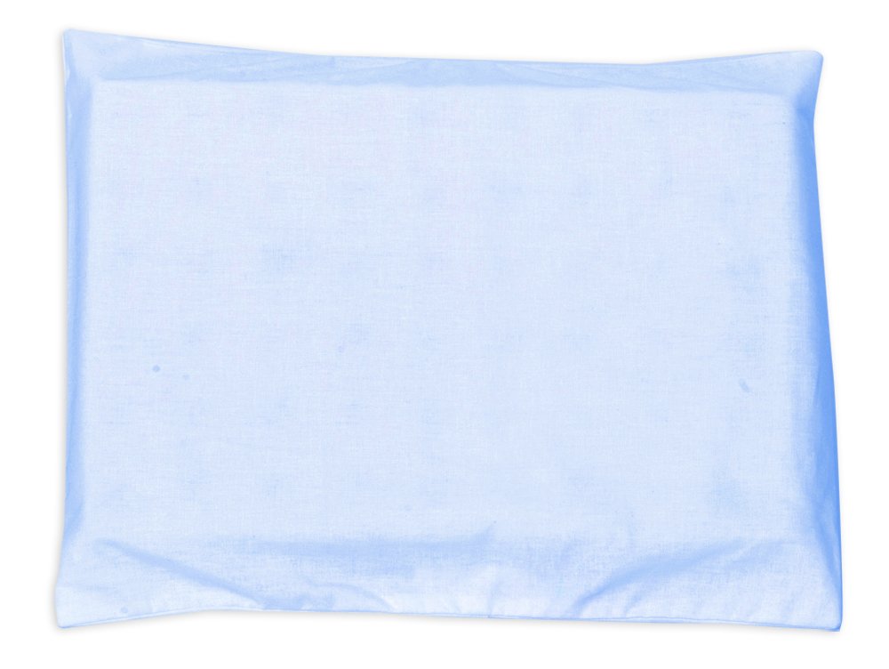 Andy & Helen Federa per cuscino Culla e Carrozzina in 100% cotone anallergico 37x28 cm Celeste