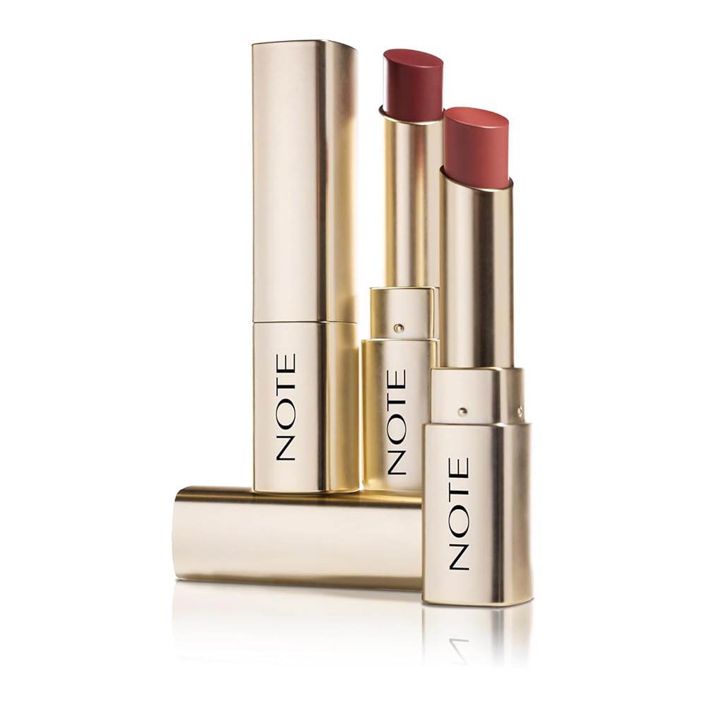 Note Cosmetics Iconic Sheer Lipstick 208 Dreamer Nemlendirici Parlak Ruj, Pembe (3 paketi)