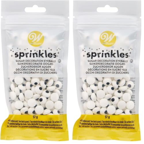 Wilton Ojos de Azúcar 57g (Paquete de 2)