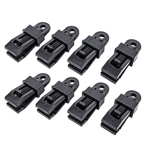 Serina 8 unidades Alfombra Clips Plástico feststellbar mediante Engranaje Cover