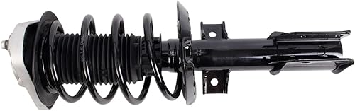 Miniatura 1041 de TRQ Kit de suspensión delantera, conjunto de amortiguadores y resortes, barra estabilizadora, enlace estabilizador compatible con Chevrolet