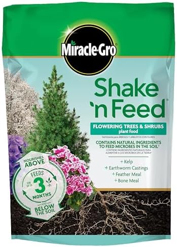 Miracle-Gro Shake 'N Feed Flowering Trees & Shrubs Plant Food, 8 lb.