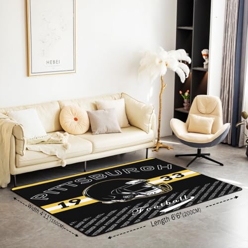 Tapete decorativo 39x59 pulgadas estilo Pittsburgh miniatura 2