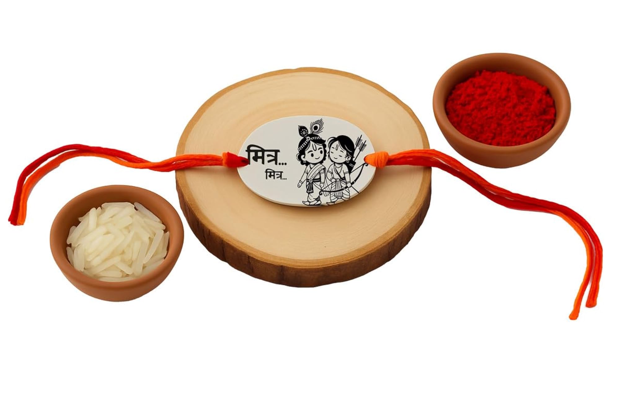 Set of 12 Handmade Brotherrakhi for Boys