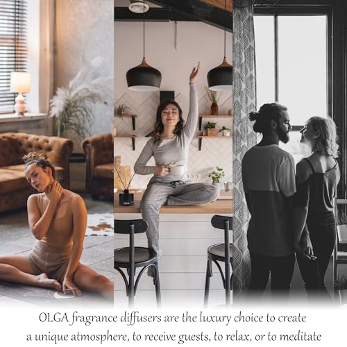 OLGA Scented Candles Gifts for Women - 6oz Grapefruit Mango Black Candle Gift Set Natural Soy Wax - 160g Luxury Matte Black Jar Aromatherapy Candles Long Burning - 45h Strong Clean Burn Candle Sets - Image 7