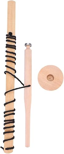 Miniatura 7 de Herramienta de fabricación de incendios de perforación de madera, kit de encendido de emergencia de supervivencia, herramienta de fuego de