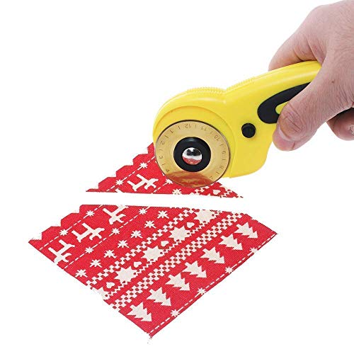 Autotoolhome ZH0550001 Titanium Coated Rotary Cutter Blades 45Mm 10 Pack Replacement Blades Quilting Scrapbooking Sewing Arts Crafts,Sharp And Durable thumb #1