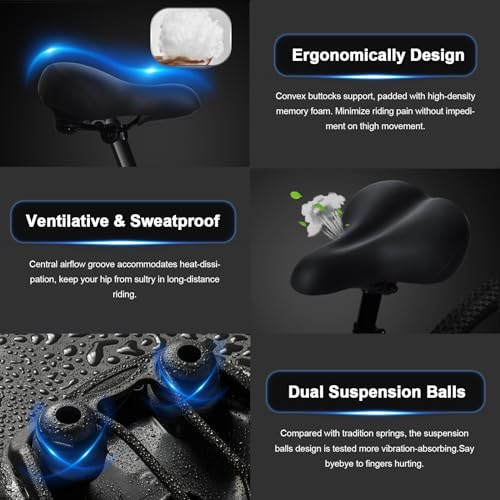 Xmifer Oversized Bike Seat