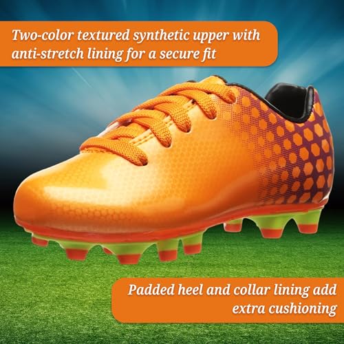 image for Vizari Palomar Firm Ground Soccer Shoes for Boys and Girls | Durable S