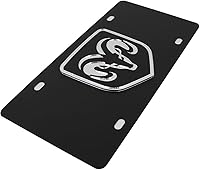 Vista 4 de Eurosport Daytona - Compatible con placa de matrícula enmarcada Dodge Ram en acero negro