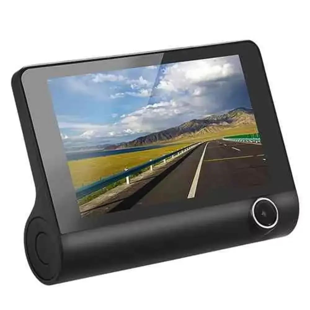 Car Dashboard Camera, 4-inch Display, Full HD Recording