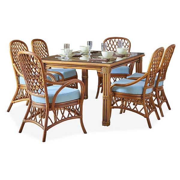 IRA Furniture Marshall Cane Rattan Furniture Coffee Set | Bamboo, Cane Rattan with Cushion | 2 Chair and 1 Table Set | Suitable for Living Room, Balcony, Outdoor-image-19