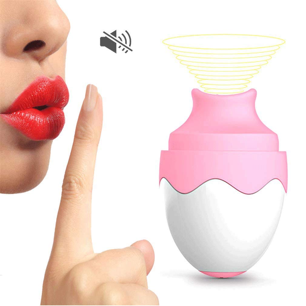 Vibratore succhiatore clitorideo,Vibratore per succhiare i capezzoli a 7 velocità Stimolatore che lecca lingua Massaggiatore vaginale Pompino uovo Giocattoli sessuali per donne Masturbatore