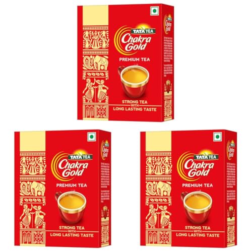 Image of Tata Tea Chakra Gold Premium Black Tea,500 Gram (Pack of 3)