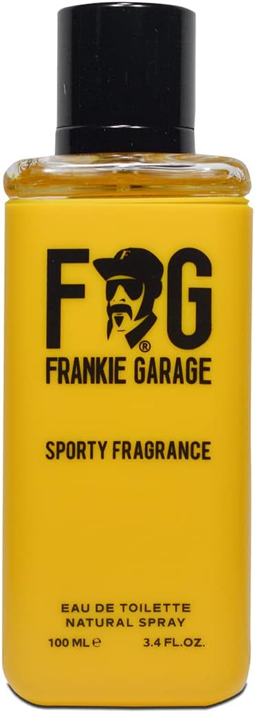Frankie Garage – Sportieve geur 100 ml | Eau de Toilette Spray | Natuurlijke Spray | Herenparfum voor een dynamische en sportieve levensstijl