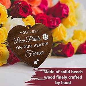 Dog Memorial Gifts for Loss of Dog  Rotating Wooden Picture Frame for 4×6 Photo  Pet Memorial Gifts for Dog Cat  Dog Loss Sympathy Bereavement Remembrance Gift  Cucciolini Doodles Dog memorial gifts for loss of dog  rotating wooden picture frame for 4×6 photo  pet memorial gifts for dog cat  dog loss sympathy bereavement remembrance gift   cucciolini doodles