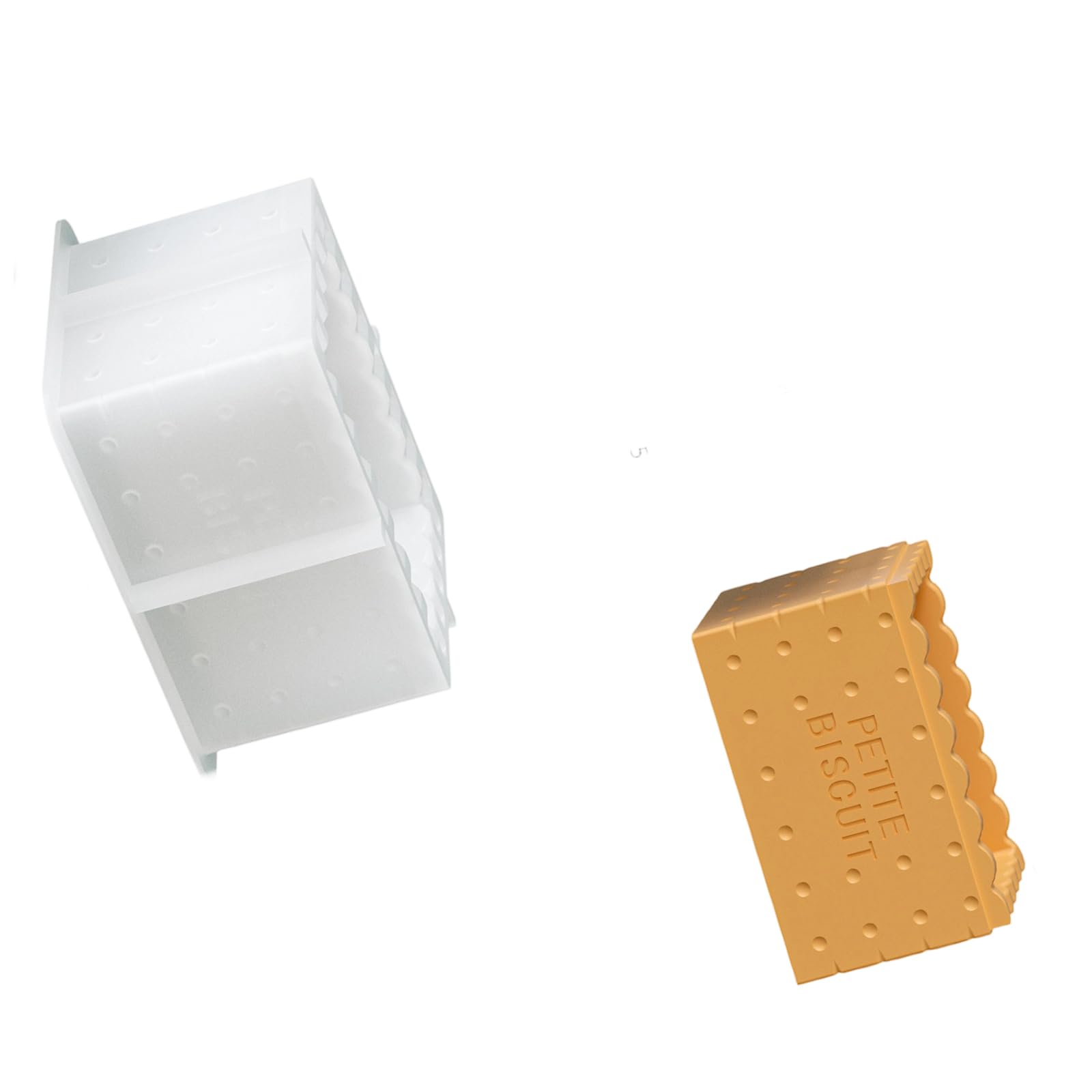 HZBB Silicone for Square and Round Cookie Storage Container Making Craft Projects with Food Grade Materials Decorative Storage Container