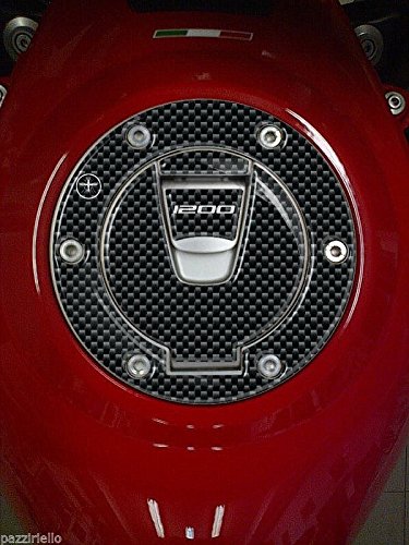 labelbike - 3D Sticker KEYLESS Tank Cap Protection for Motorcycles Compatible with Ducati MULTISTRADA 1200 New