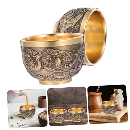 Ensemble de tasses à thé rétro Empereur, le cadeau de décoration idéal - 8