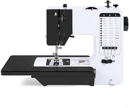 Electronic Sewing Machine, Fully Automatic Sewing Machine, Multifunctional, Industrial Use, Tuduzo 38 Stitches with Extension Table, Night Light, Portable, Heavy Duty, For Home Crafts, Sewing, Clothes Making, Suitable for All Sewing, Beginners, Advanced