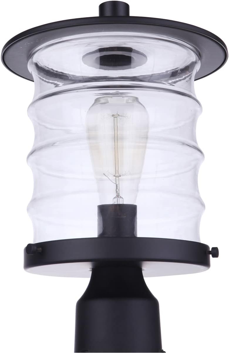 Craftmade Canon Large Post Mount Midnight