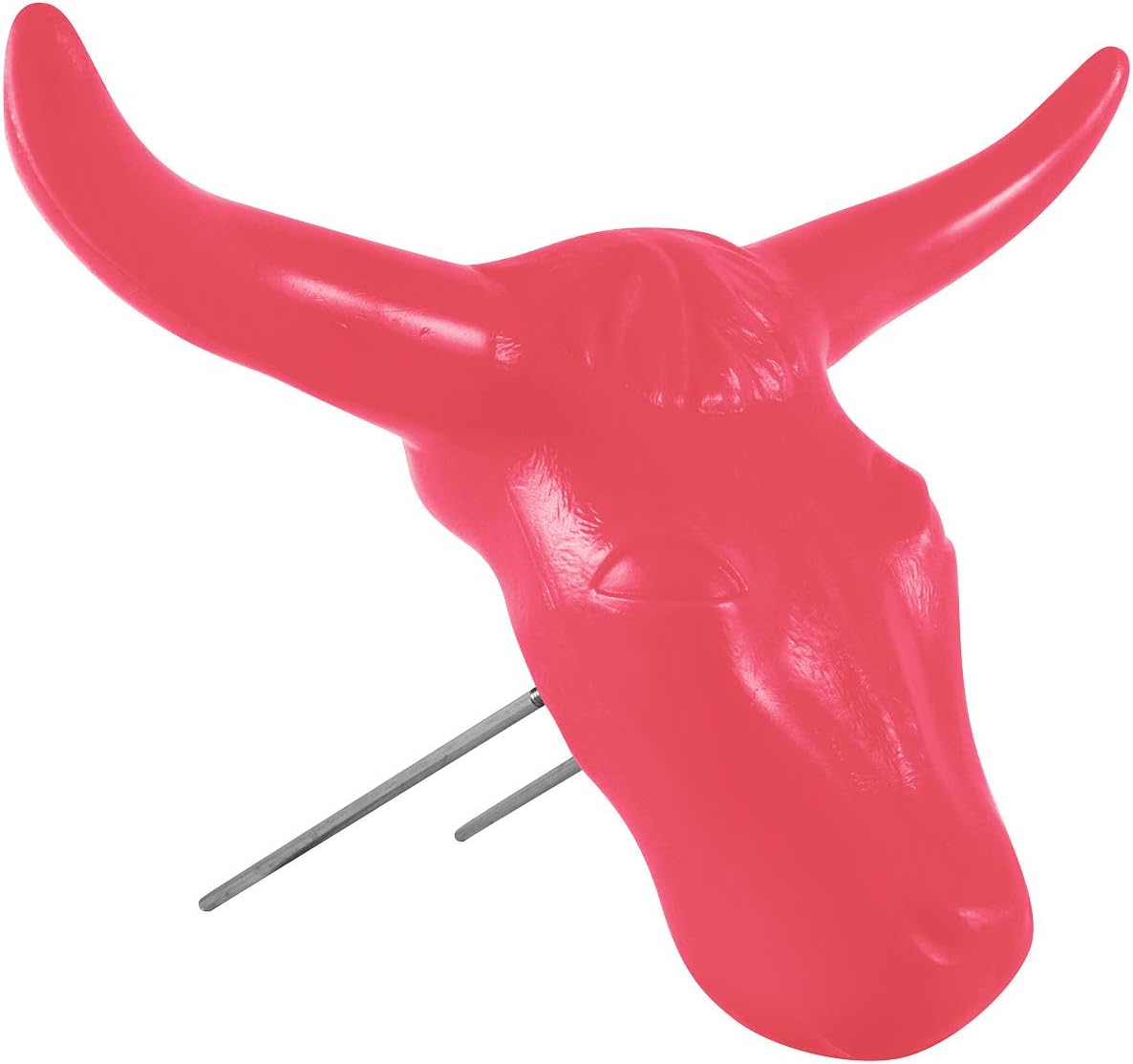 Classic Equine Steer Head Pink