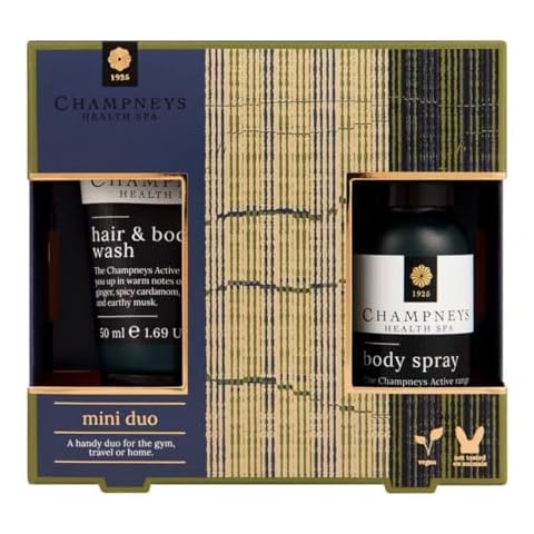 Champneys Mini Duo Bath Set for Travel Cover