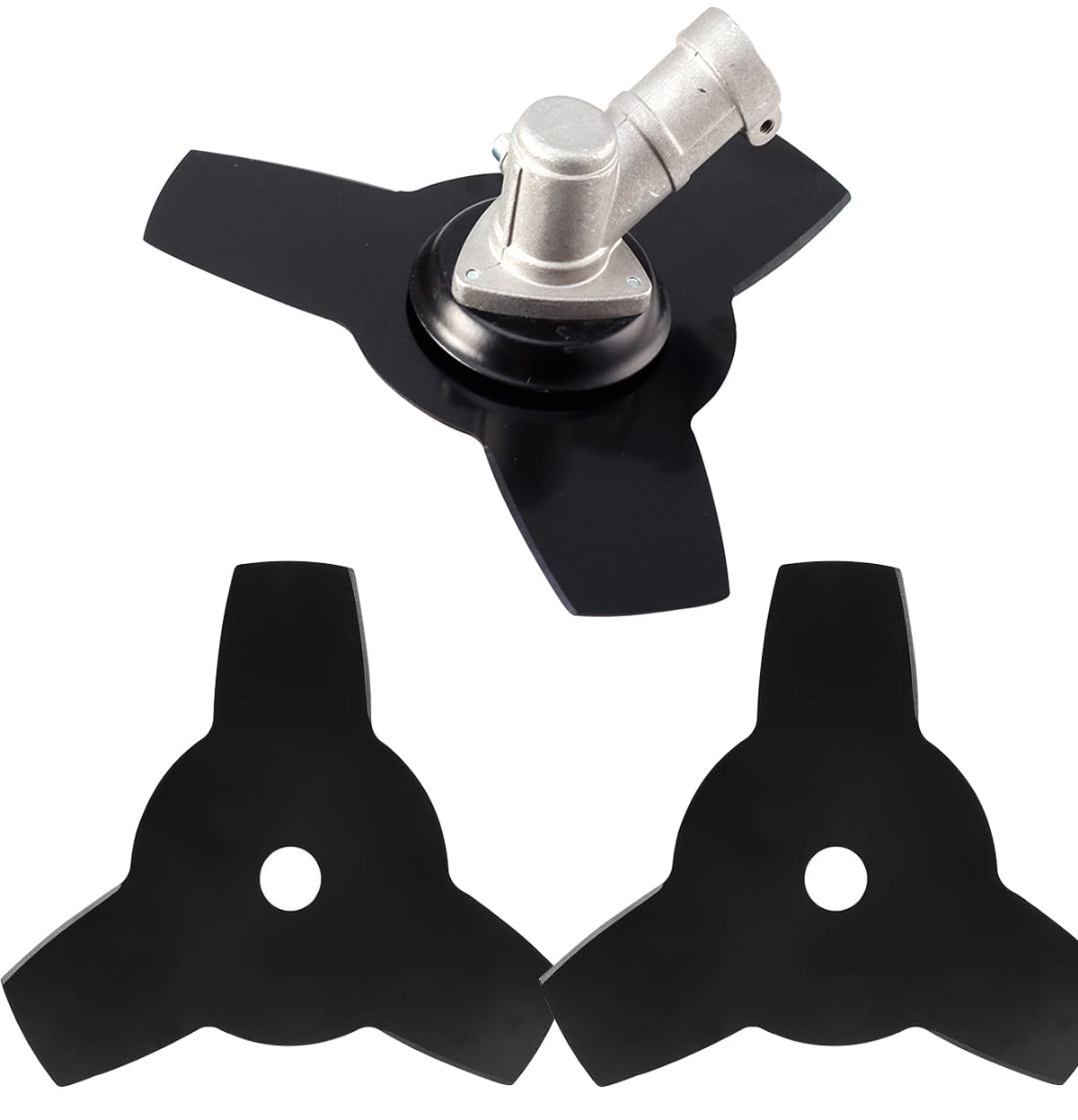 3 piezas de accesorios para cortacésped 3T, cuchilla para cortacésped, jardín, jardín, herramienta de corte, accesorios para cortacésped