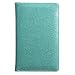 Glitter Teal Server Book for Waitress Book Server Wallet Waiter Book Cute Bling Sparkly Waitstaff Organizer Fit Waitress Apron Teal Turquoise (Green)