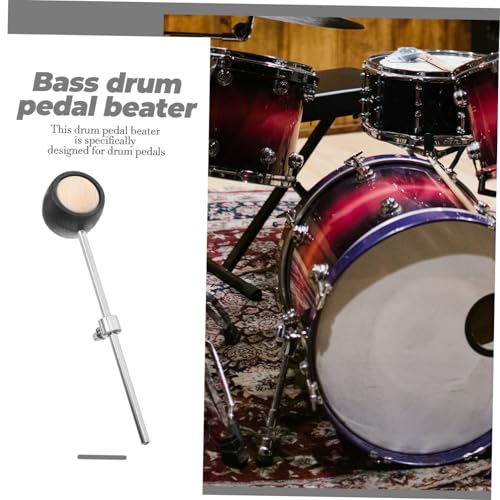YARNOW madera martillo pedal bombo accesorio percusión miniatura 5