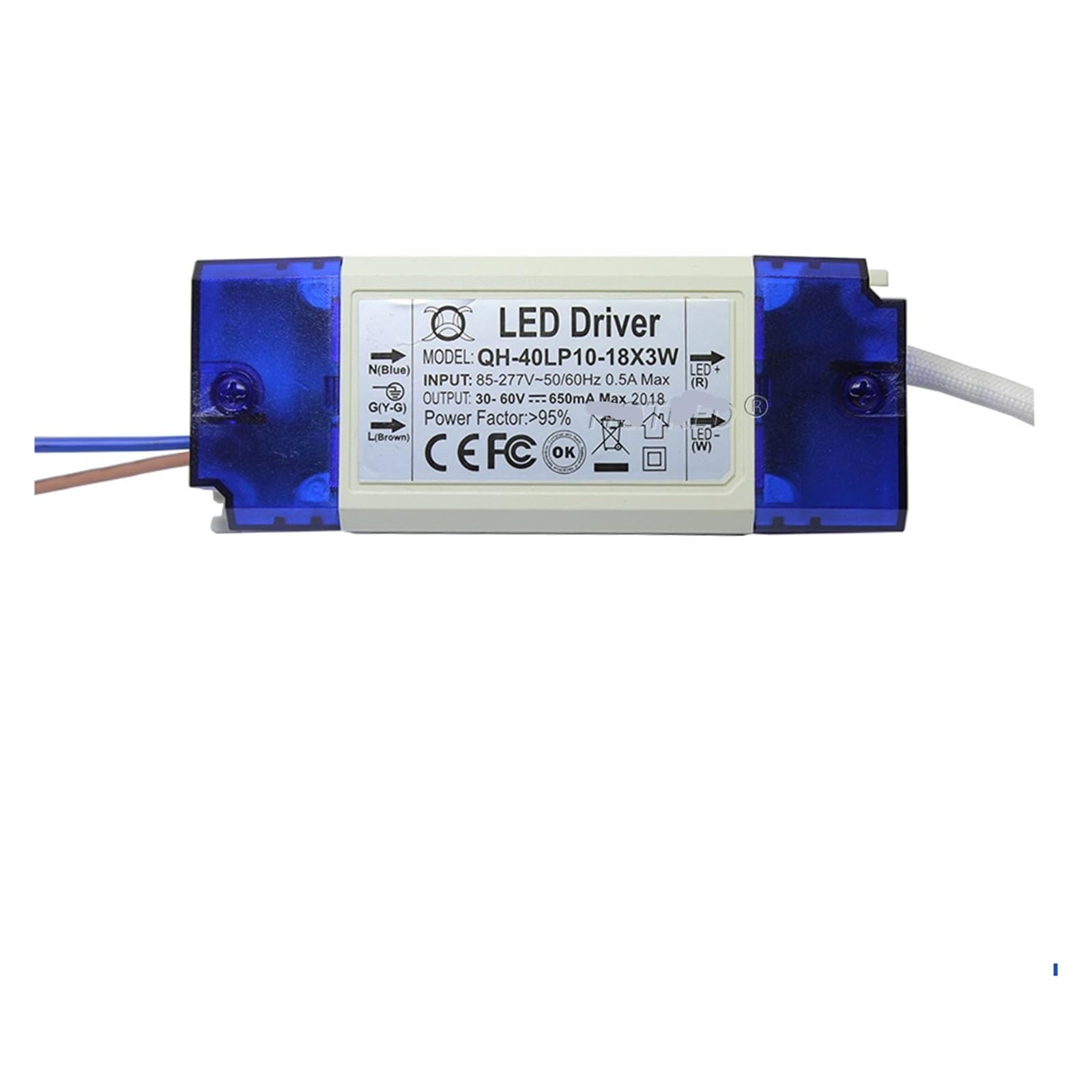 Transformador LED de corriente constante para iluminar el salon con paneles de techo 10-18x3W