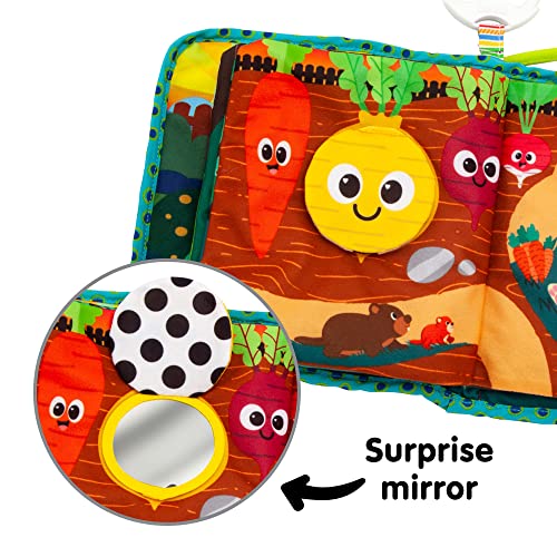 TOMY L27385 LAMAZE Bitty Bug Book, Clip on Kinderwagen en Kinderwagen Pasgeborenen Sensorische Baby's met Kleuren en… - Image 6