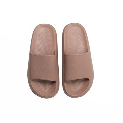 شبشب سلايد يوني بامب مريح وخفيف الوزن وأنيق بنمط سهل الارتداء للرجال من اوندا، لون بيج، مقاس 45