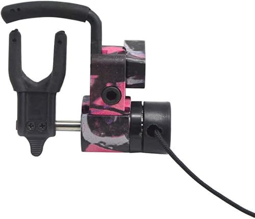 Miniatura 14 de SHARROW Archery Drop Away - Soporte de flecha ajustable de aleación de aluminio para arco compuesto de caza, accesorio de disparo para diestros