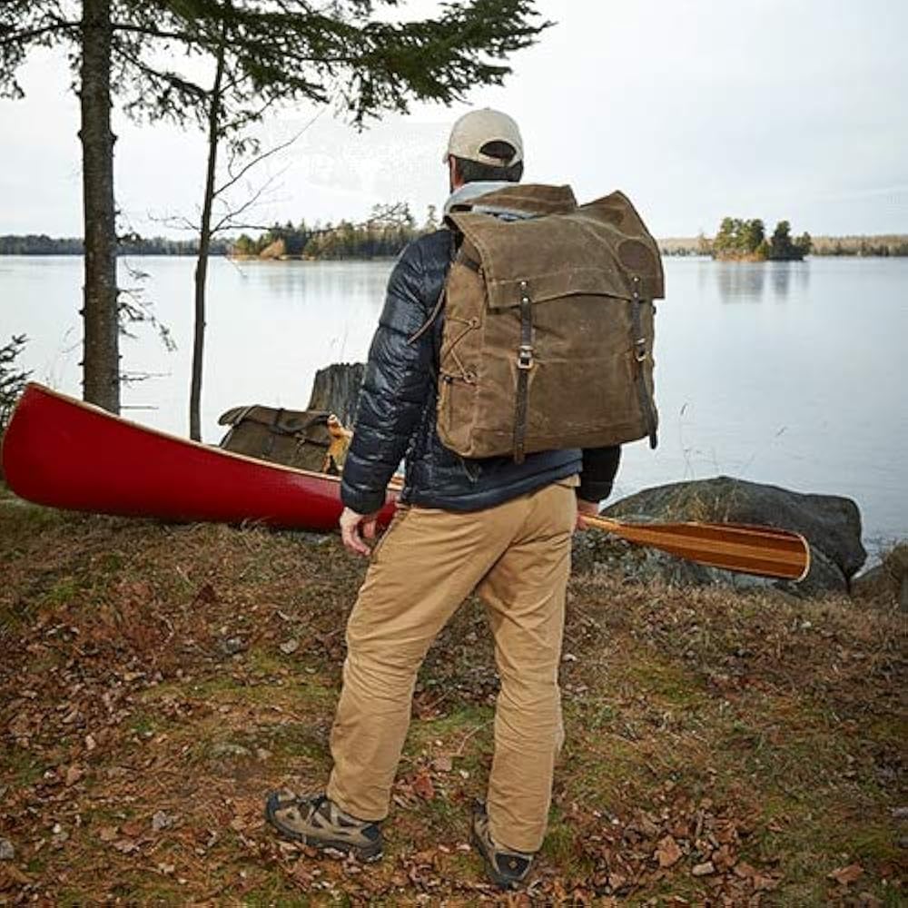 Amazon.co.jp: Frost River Woodsman Pack - ワックスキャンバスカヌー