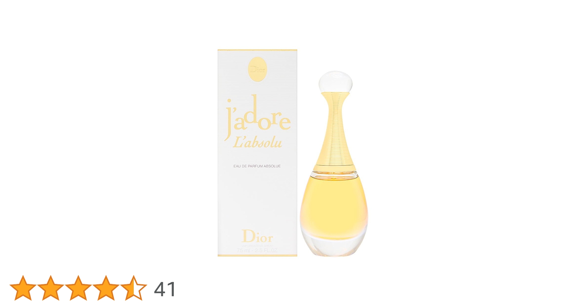 ☆Dior☆Dior j'adore l'absolu ☆75ml☆新品未開封 J&#039;Adore L&#039;Absolu Dior perfume - a