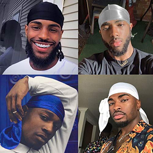 Men and Women Unisex Satin Durags Cap 