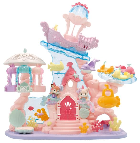 Baby Mermaid Castle - Calico Land Amusement Series | An undersea palace for tiny royalty…