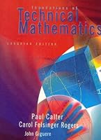 Foundations of Technical Mathematics 0139992103 Book Cover