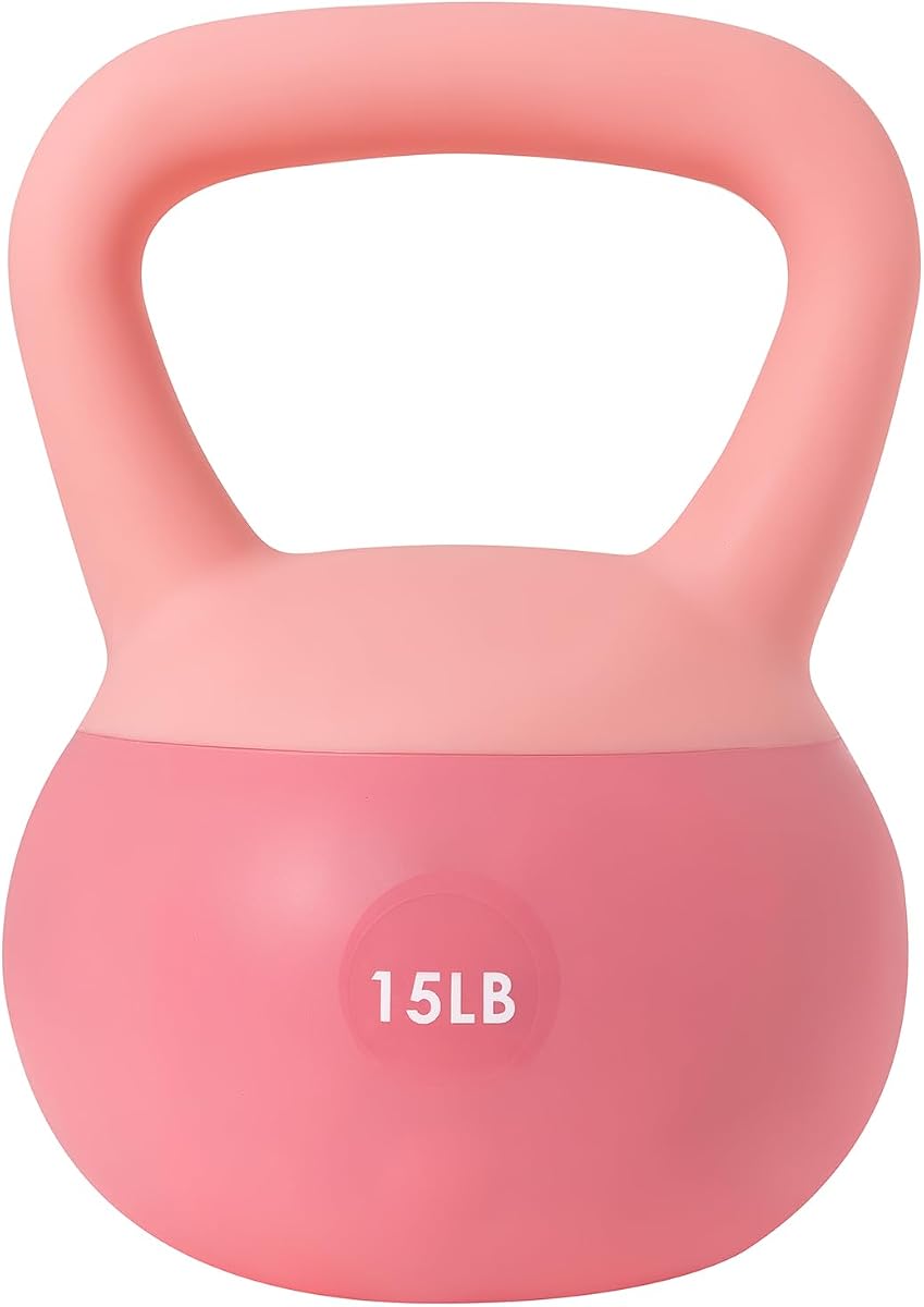 ALTLER Soft Kettlebell 10-50LBS Safe Strength Training Kettlebell Anti-Slip Grip Weight for Home Workouts and Men/Women/Beginners