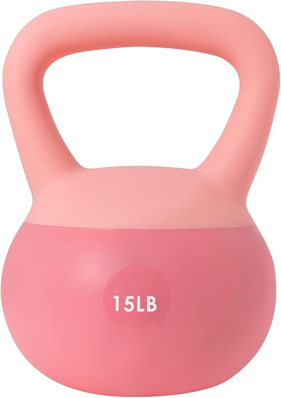 ALTLER Soft Kettlebell 10-50LBS Safe Strength Training Kettlebell Anti-Slip Grip Weight for Home Workouts and Men/Women/Beginners