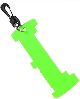 Scuba Choice Lobster & Shellfish Measuring Gauge with Clip, Lime – 6.5” Length for Paua, Scallop, Packhorse, Male & Female – Durable, Easy-to-Use Diving & Fishing Accessory